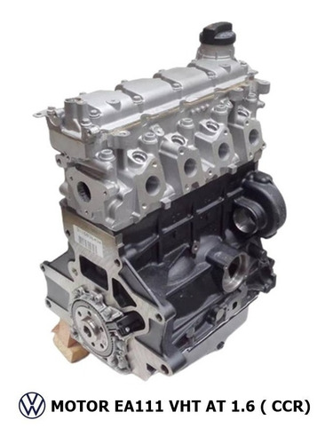 Imagem 3 de 7 de Motor Ea111 1.6 8v Gol Voyage Fox Polo Golf Saveiro Parcial