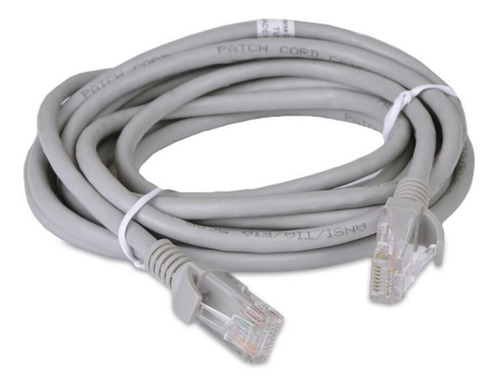 Cable De Red Patchcord Cat5 1,5 Metros Armado Router Redes