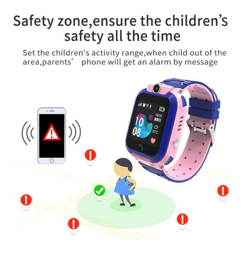 Reloj Inteligente Para Niños Con Llamada De Voz Y Chat Q12
