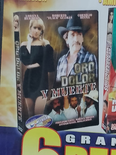 Dvd Lorena Herrera Amigo Tequila-oro Dolor Muerte-traicion (Usado)