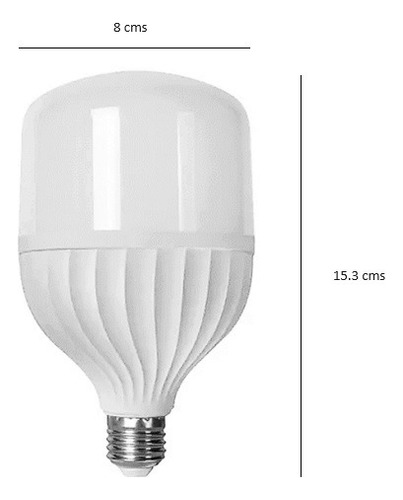 Bombillo Led 40w Tipo Domo Luz Blanca Rosca E27 