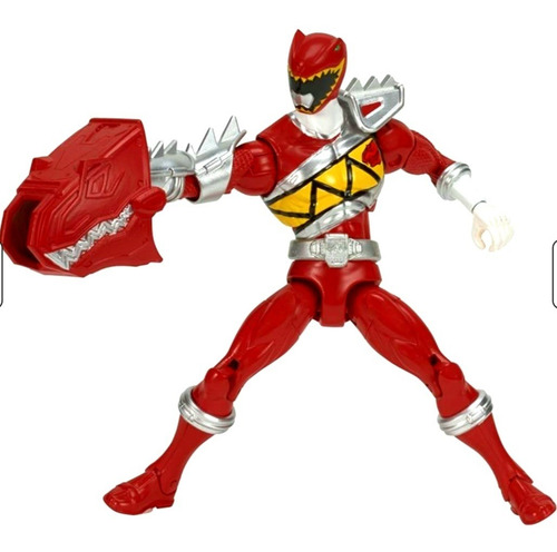 Power Rangers Dino Charge Armored Dino Red Ranger Envíograti (Usado)