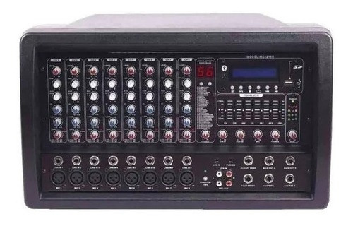 Consola Potenciada BLG Mc82150 8 Canales Fx