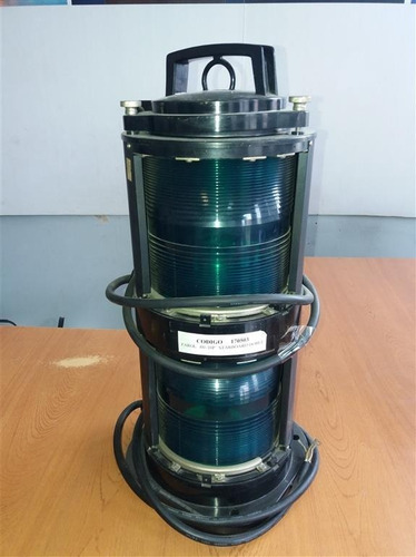 Luz De Navegación Verde, Farol Doble, Para Nave Mercante.