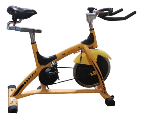 Bicicleta Fija Randers Arg-889sp Spinning Color Amarillo