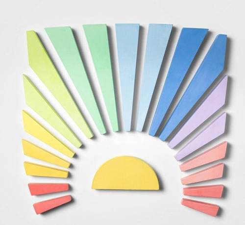 Set 20 Tiza Tizas Grande Jumbo Colores Sidewalk Chalk