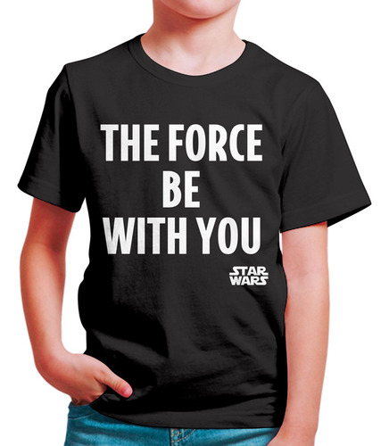 Polo Niño The Force Be With You (d1049 Boleto.store)