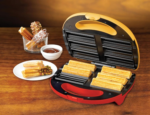 Maquina Churros Mini Caseros 6 Pzas Antiadherente Nostalgia
