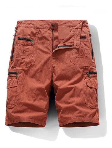 Shorts Cargo Holgados Y Rectos For Hombre