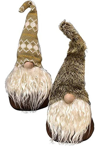 Gift Craft Nordic Gnomes Figuras De Adorno Navideño De Felpa