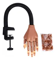 Comprar Mano Articulada Práctica Manicura+ Soporte+ Uñas Removibles 