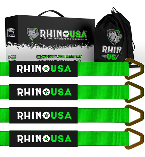 Correas De Amarre Para Ejes Rhino Usa, Probadas En Laborator