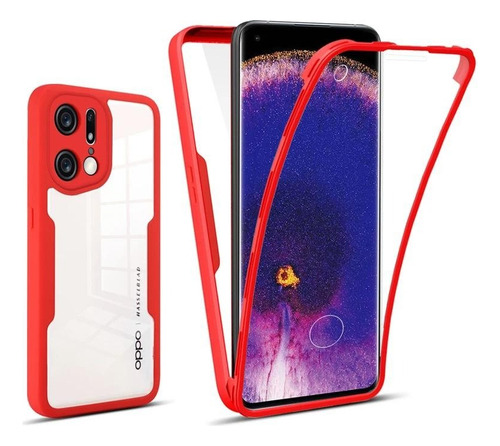 B Funda Para Oppo Reno 4z 5z 7 360 Paquetes Completos