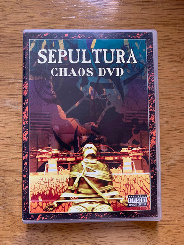 Dvd - Sepultura - Chaos Dvd Raríssimo Importado Japonês