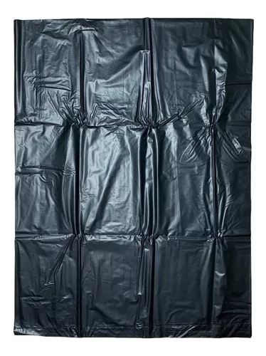 Bolsa Negra Para Basura Grande Reciclable 70x90cm 1kg 