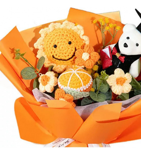 . Ramo De Flores De Ganchillo, Ramo De Flores De Graduación
