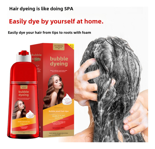 Crema Para Teñir El Cabello Con Esencia Natural, 500 Ml, Col