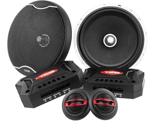 Imagen 1 de 8 de Componentes Ds18 Exl-sq6.5c 6,5 Pulgadas 2 Vias 120 W Rms