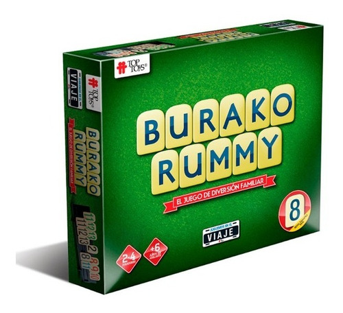 Burako Rummy Version Viaje Juego De Mesa Top Toys Toys Palac