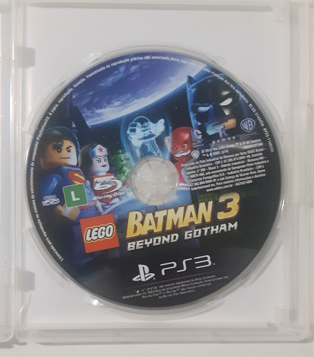 Lego Batman 3: Beyond Gotham - Ps3 - Midia Fisica Original