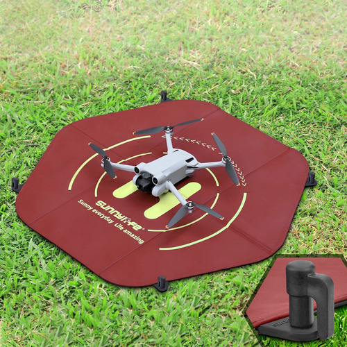 Heliponto Pista De Pouso Dupla Face 60cm Para Drones