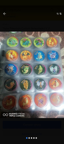 Tazos Pokémon Temporada 1 Y 2