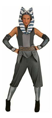 Jazwares Star Wars Adult Ahsoka Tano Costume, Halloween