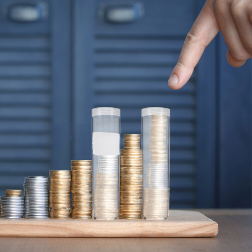 Soporte Hermético De Plástico Para Monedas De Un Cuarto De D
