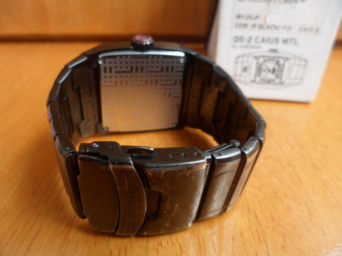 Relógio Quicksilver Caius Black Na Caixa + Elos