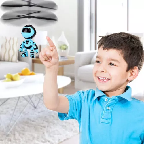 Mini Drone Robô Voador Azul Voa de Verdade Brinquedo - Robomix - Robô -  Magazine Luiza