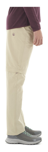 Pantalon Mujer Lippi Enduring Mix-2 Q-dry Pants Crudo