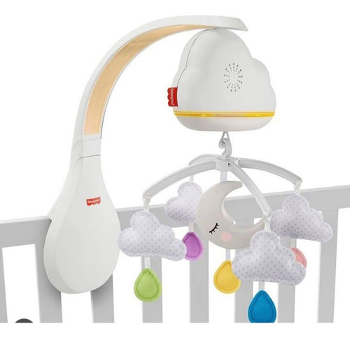 Imagen 4 de 6 de Móvil De Nubes Calmantes 2 En 1 Marca Fisher Price
