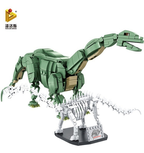 Dinosaurio Brontosaurus Armable De 739 Piezas