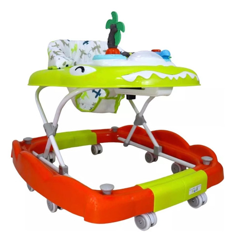 Andadera Confety Rocket 2en1 Musical Reforzada