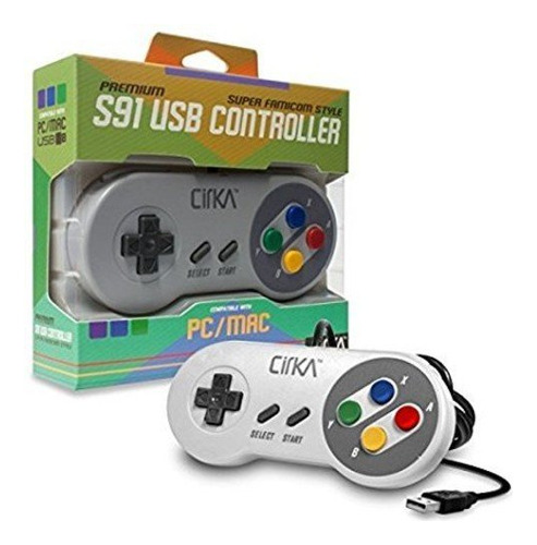 Controlador Usb Estilo Años 90 Para Pc/mac