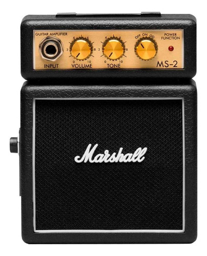 Amplificador Marshall De Guitarra Portatil  Ms2 Marshalito