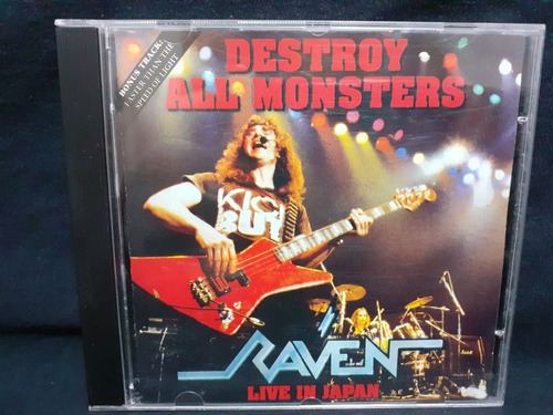 Cd - Raven - Destroy All Monsters - Live In Japan