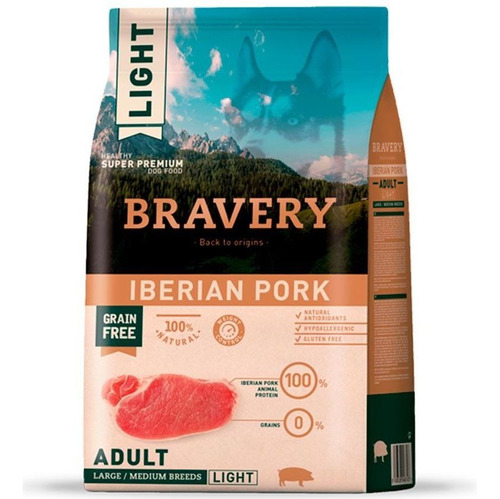 Bravery Pork Light 12kg Con Envio Gratis