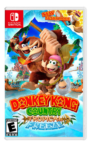 Donkey Kong Country: Tropical Freeze Switch Físico  Tropical Freeze Standard Edition Nintendo Switch Físico