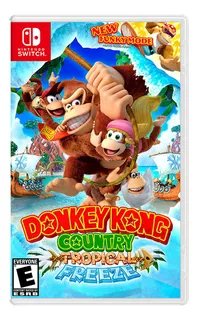 Donkey Kong Country: Tropical Freeze Switch Físico Tropical Freeze Standard Edition Nintendo Switch Físico