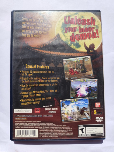 Inuyasha Feudal Combat Ps2 Playstation 2 (Usado)