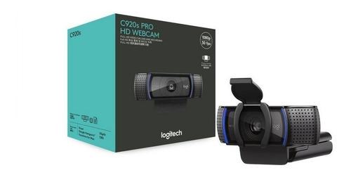 Webcam Logitech C920s Pro Full Hd 1080p Com Nf