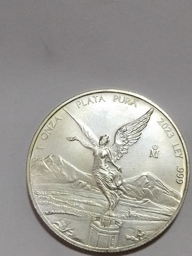 Moneda Onza Libertad Plata Año 2023 (Usado)