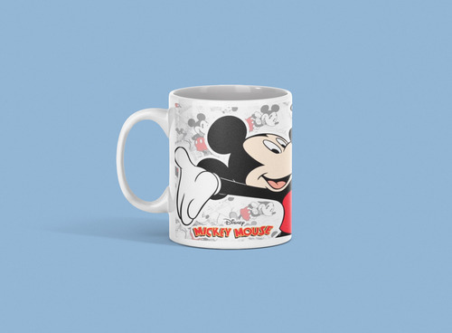 Taza De Cerámica Mickey Mouse Para Cafe De 320 Ml Mickey Mouse