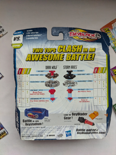 Beyblade Metal Fight Hasbro Darkness Howling Blazer 2 Pack (Usado)