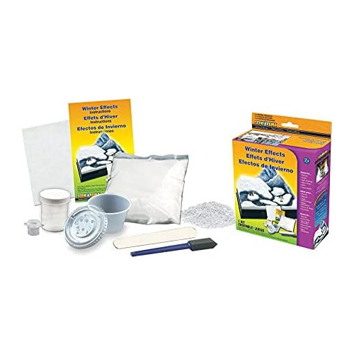 Kit De Diorama De Efectos Invernales Sp4123, Multicolor