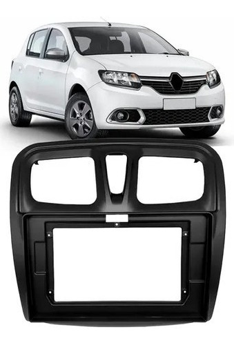 Moldura 9 Polegadas Renault Sandero 2015