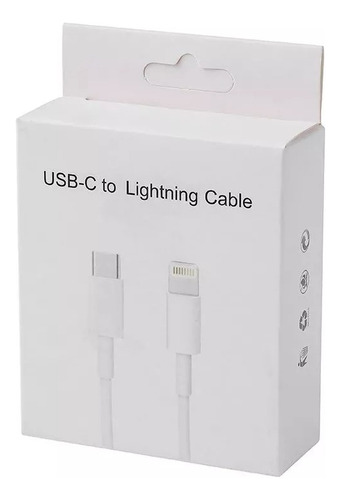 Cable Lightning Tipo C Cargador 1 Metro iPhone 11 12 Tcs