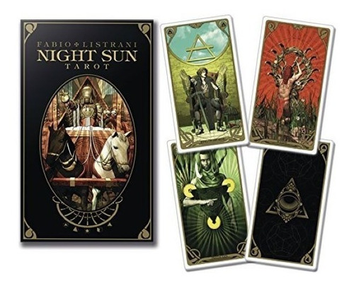 Night Sun Tarot  Fabio Listrani Cartas + Instrucciones