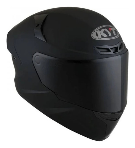 Capacete Kyt Tt-course Plain Preto Fosco Esportiv Matt Black